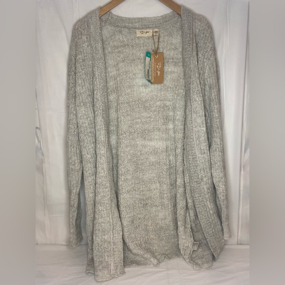 RD Style Fynn Marled Airy Rib Cardigan - Picture 3 of 7